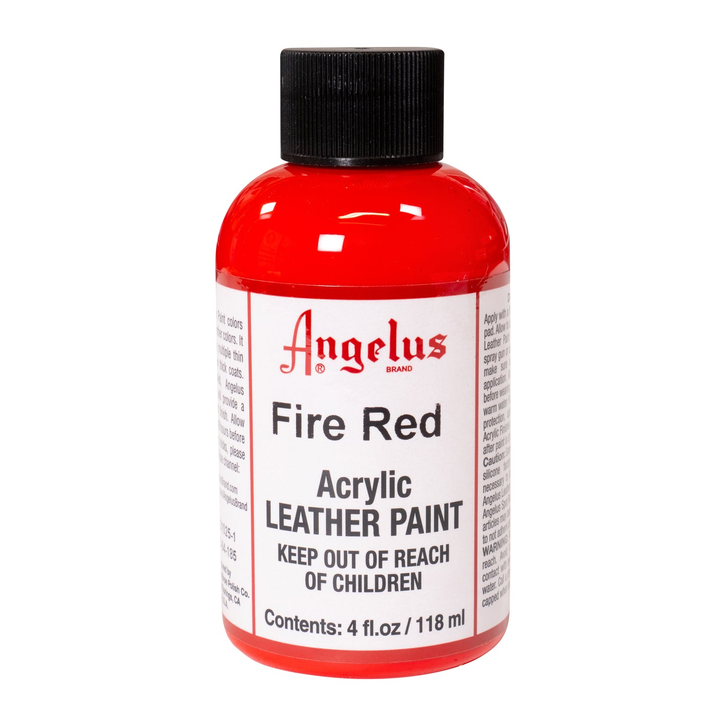 Angelus Lederfarbe Feuerrot