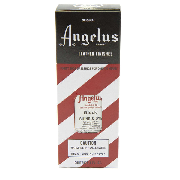 Angelus Leather Shine & Dye Schwarz 88ml