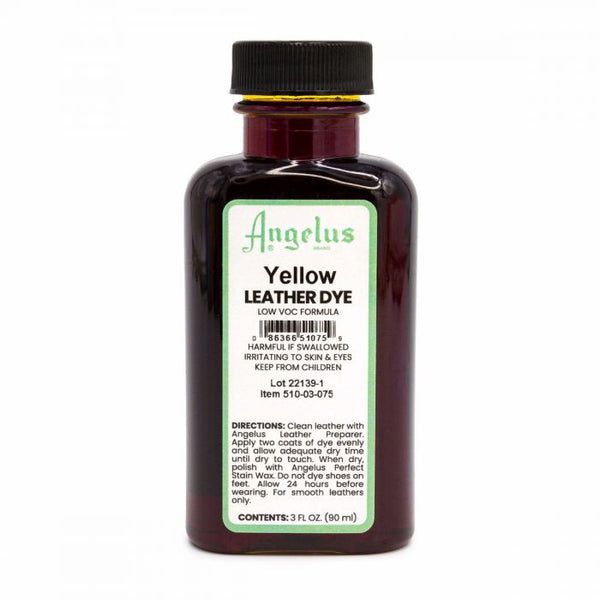 Angelus Yellow Low VOC Leather Dye 88ml