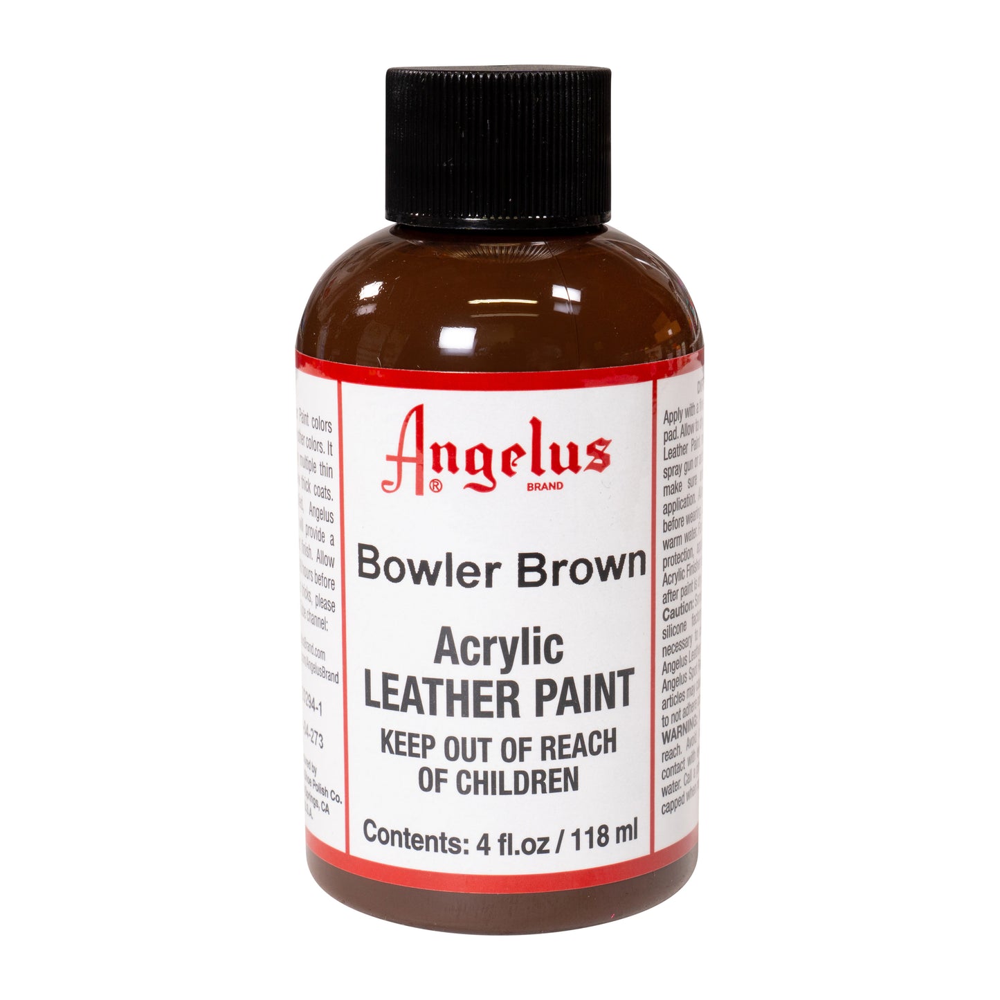 Angelus Leather Paint Bowler Brown