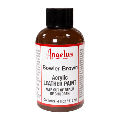 Angelus Leather Paint Bowler Brown