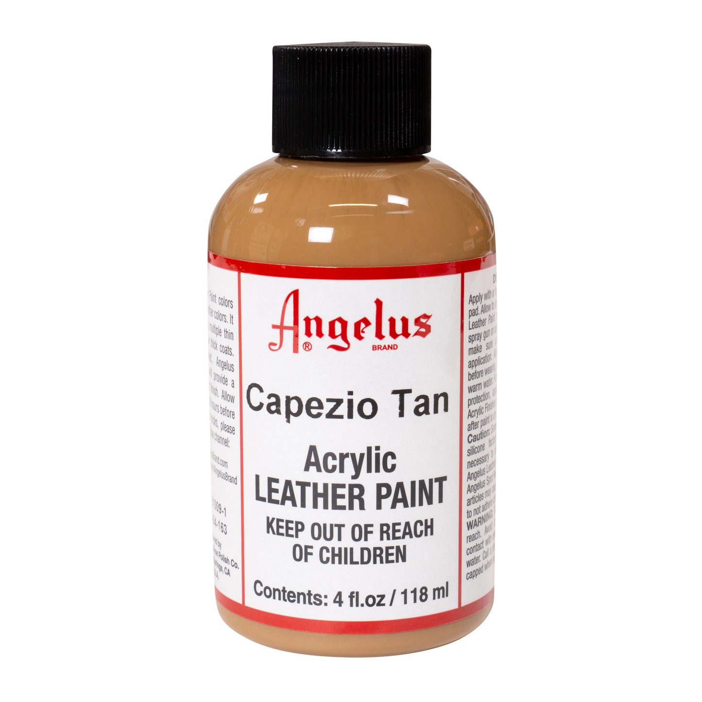 Angelus Leerverf Capezio Tan