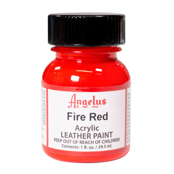 Angelus Lederfarbe Feuerrot 