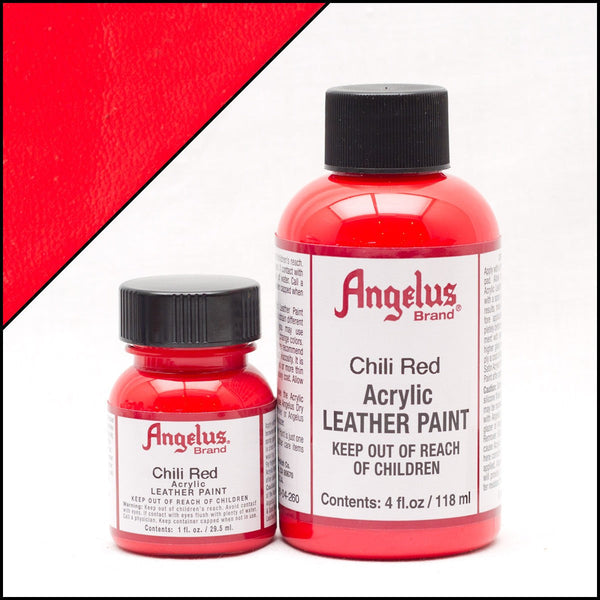 Angelus Lederfarbe Chili Red 