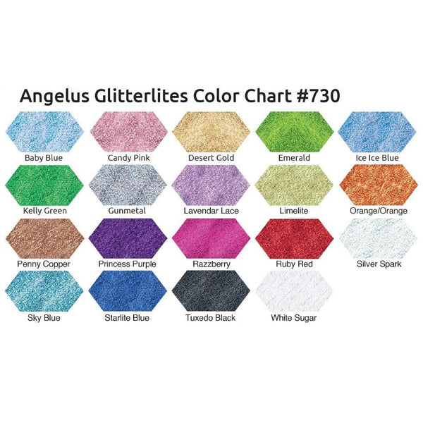 Angelus Glitterlites Gun Metal