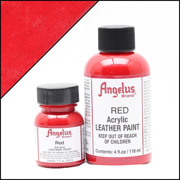 Angelus Lederfarbe Rot 