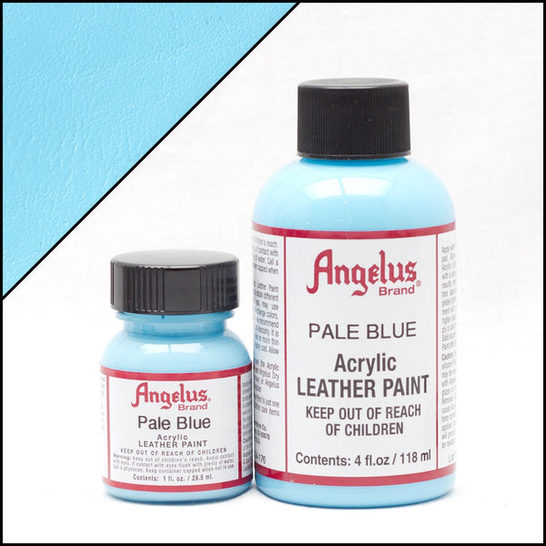 Angelus Lederfarbe Pastell Blau 